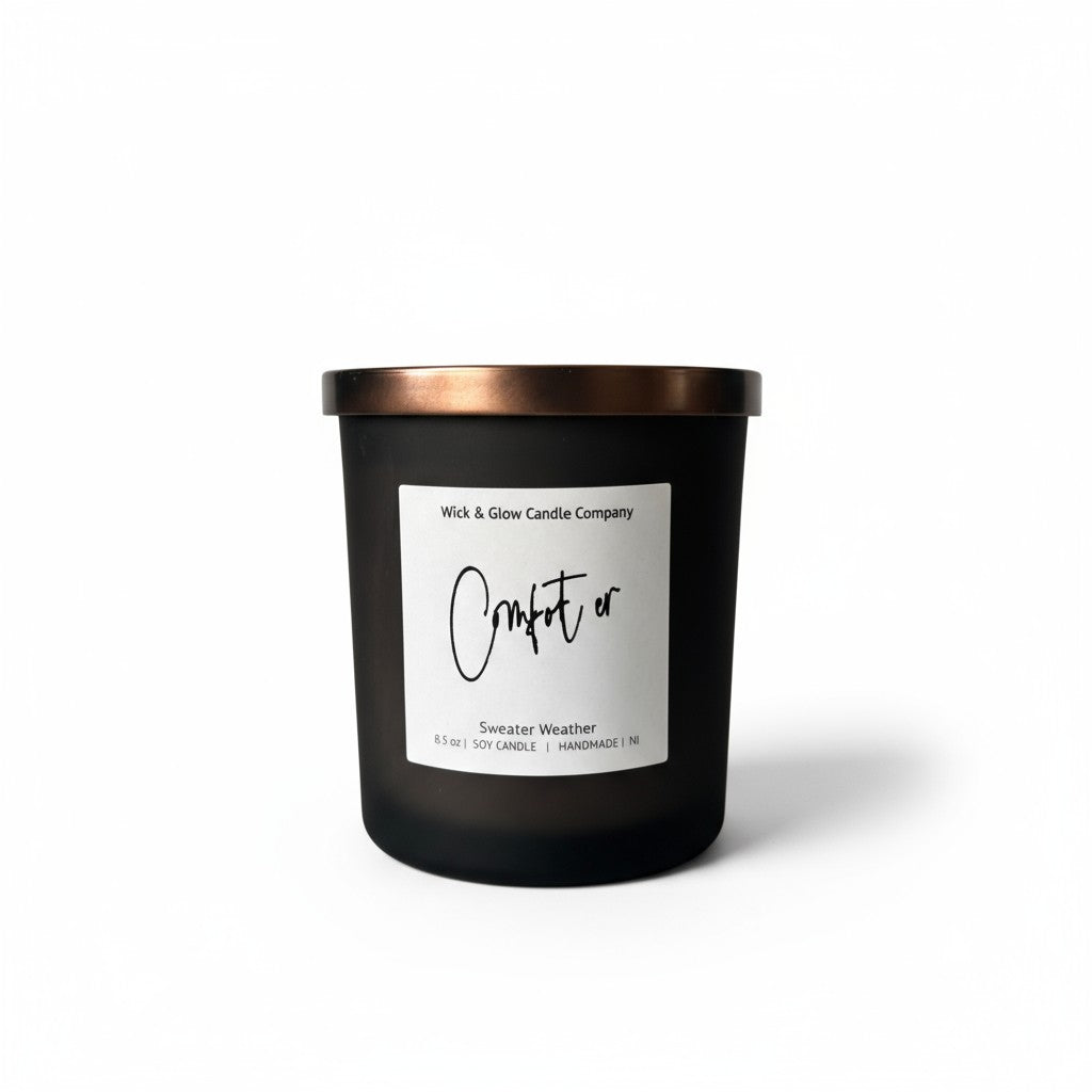 Comforter | Luxury Soy Wax Candle – Sage, Juniper & Eucalyptus