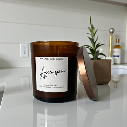 Ascension-Juniper and Berry Luxury Scented Candle