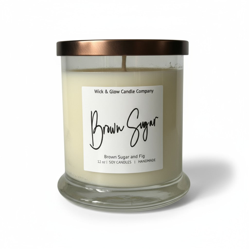 Brown Sugar Luxury Scented Candle