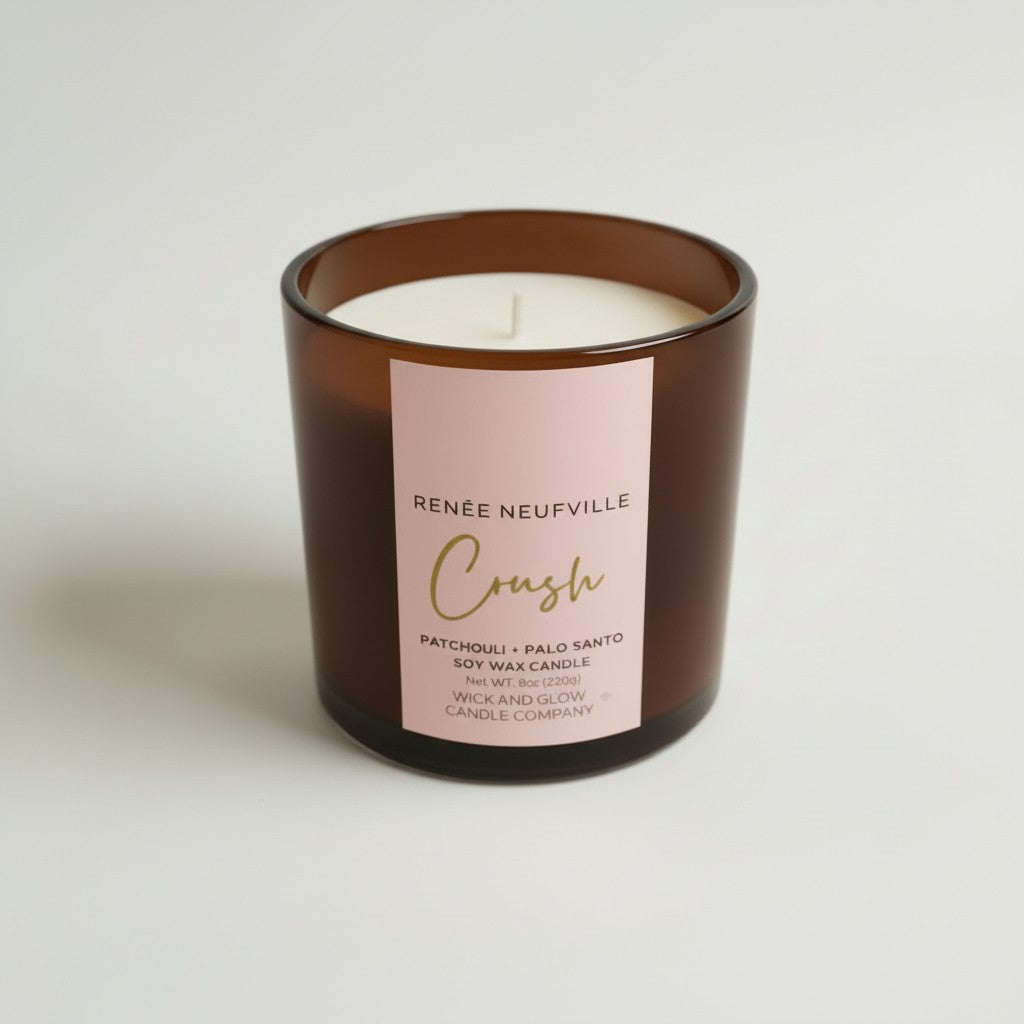 Crush — Patchouli & Palo Santo Candle (8.5 oz)