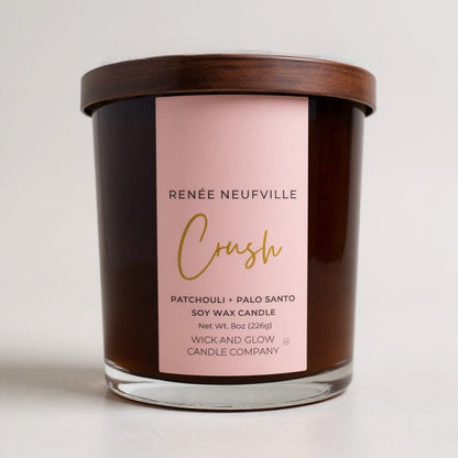 Crush — Patchouli & Palo Santo Candle (8.5 oz)