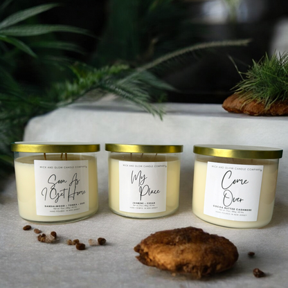 Fall 4 U | Luxury Soy Wax Candle Collection | 3 Wick Fall Candle Set