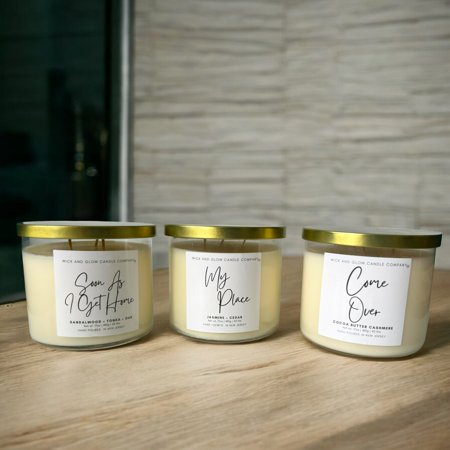 Fall 4 U | Luxury Soy Wax Candle Collection | 3 Wick Fall Candle Set