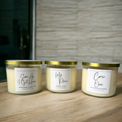 Fall 4 U | Luxury Soy Wax Candle Collection | 3 Wick Fall Candle Set