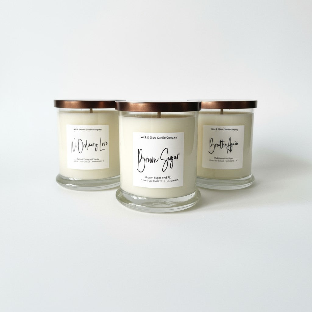 Brown Sugar Luxury Scented Candle