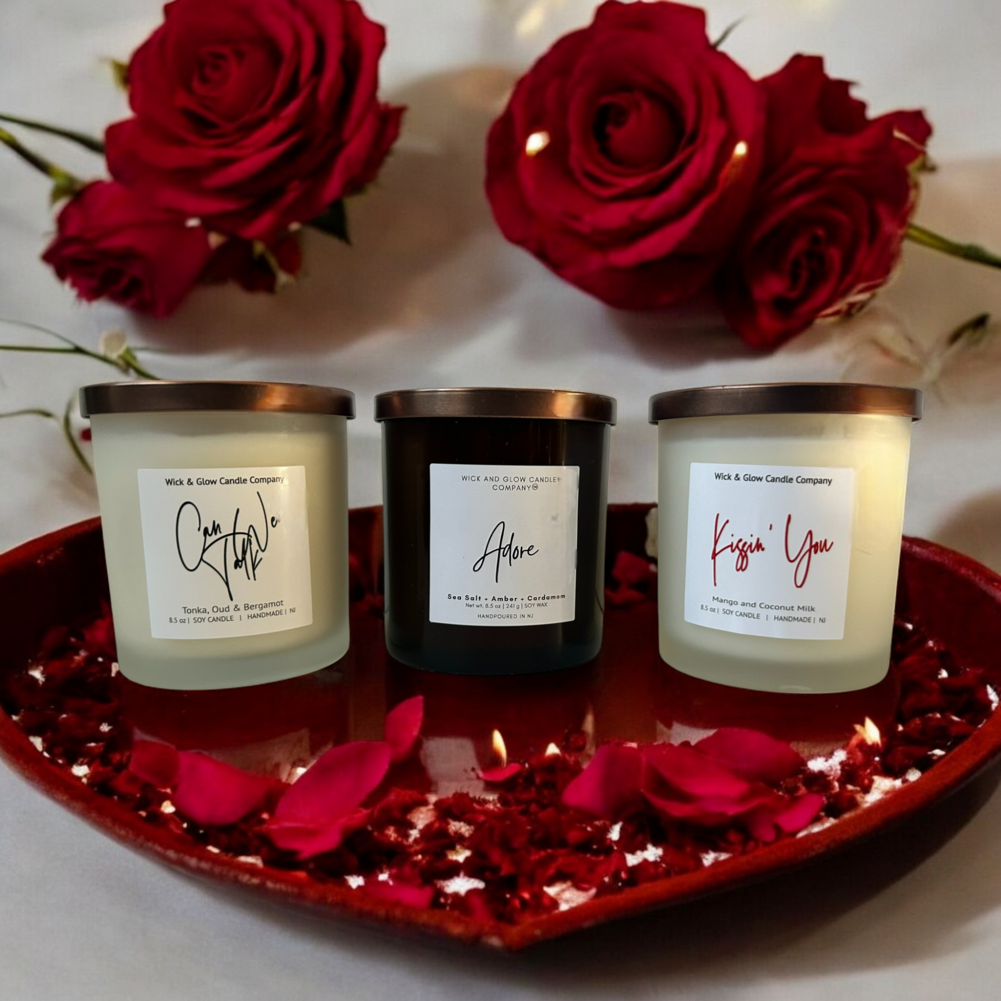 Me & U Luxury Scented Candle Set