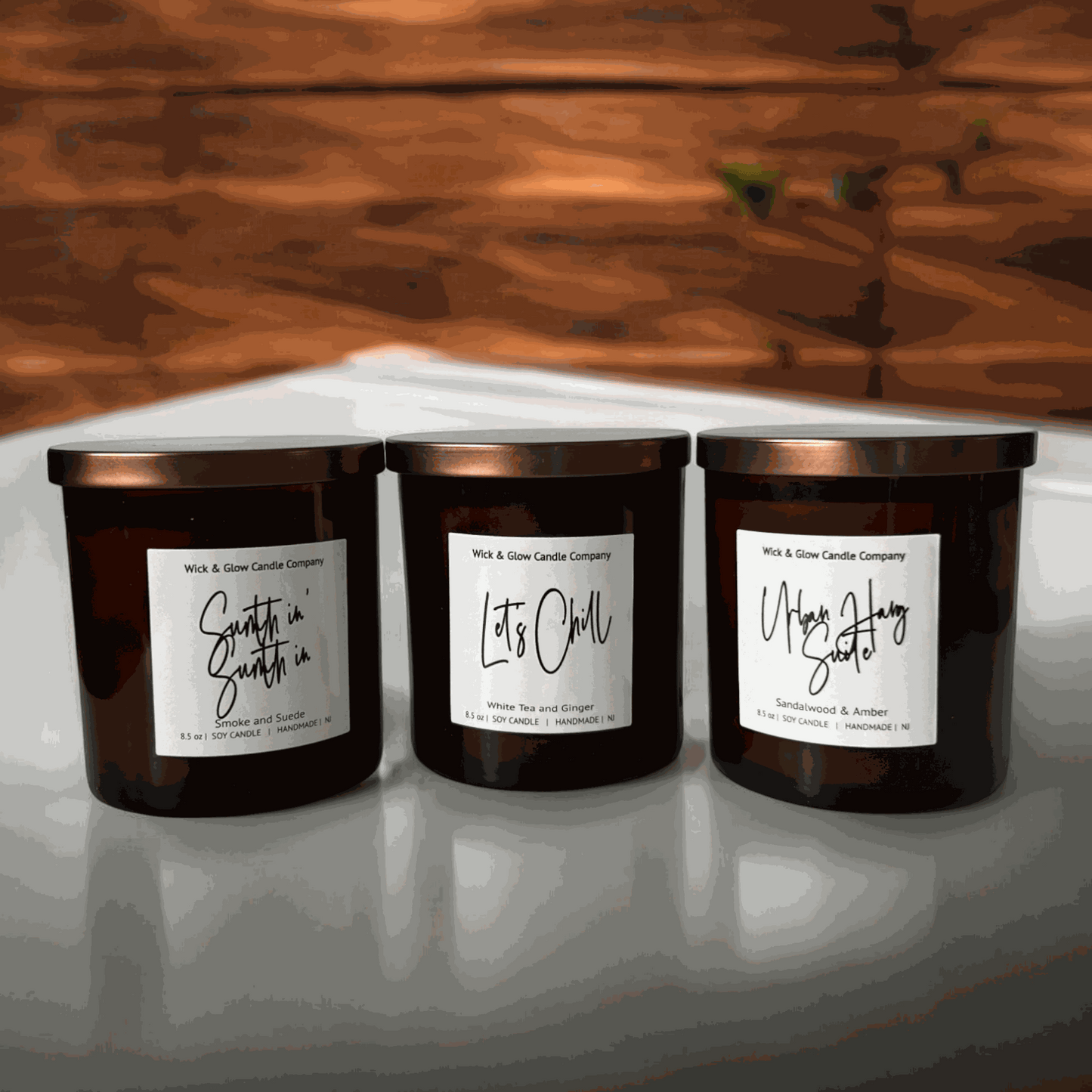 Men of R&B Luxury Scented Candle Set