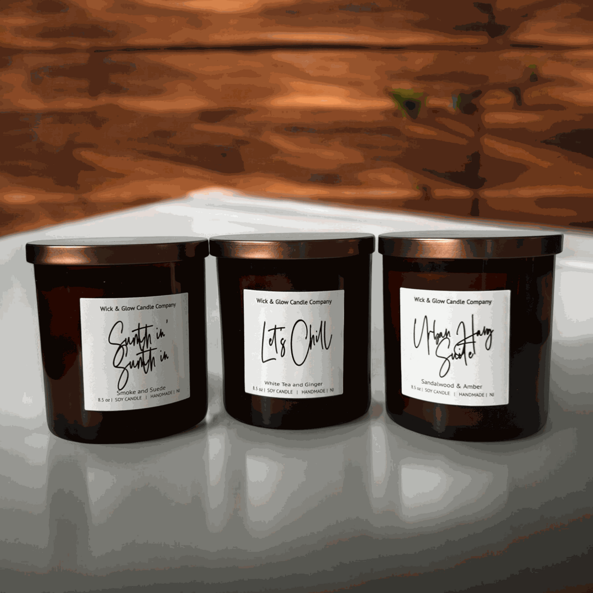 Men of R&B Luxury Scented Candle Set
