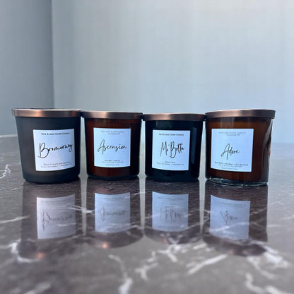 Men of R&B Vol. 2 | Luxury Soy Wax Candle Gift Set |  4-Candle Collection