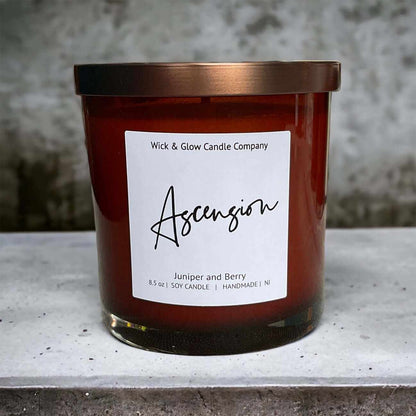 Ascension-Juniper and Berry Luxury Scented Candle