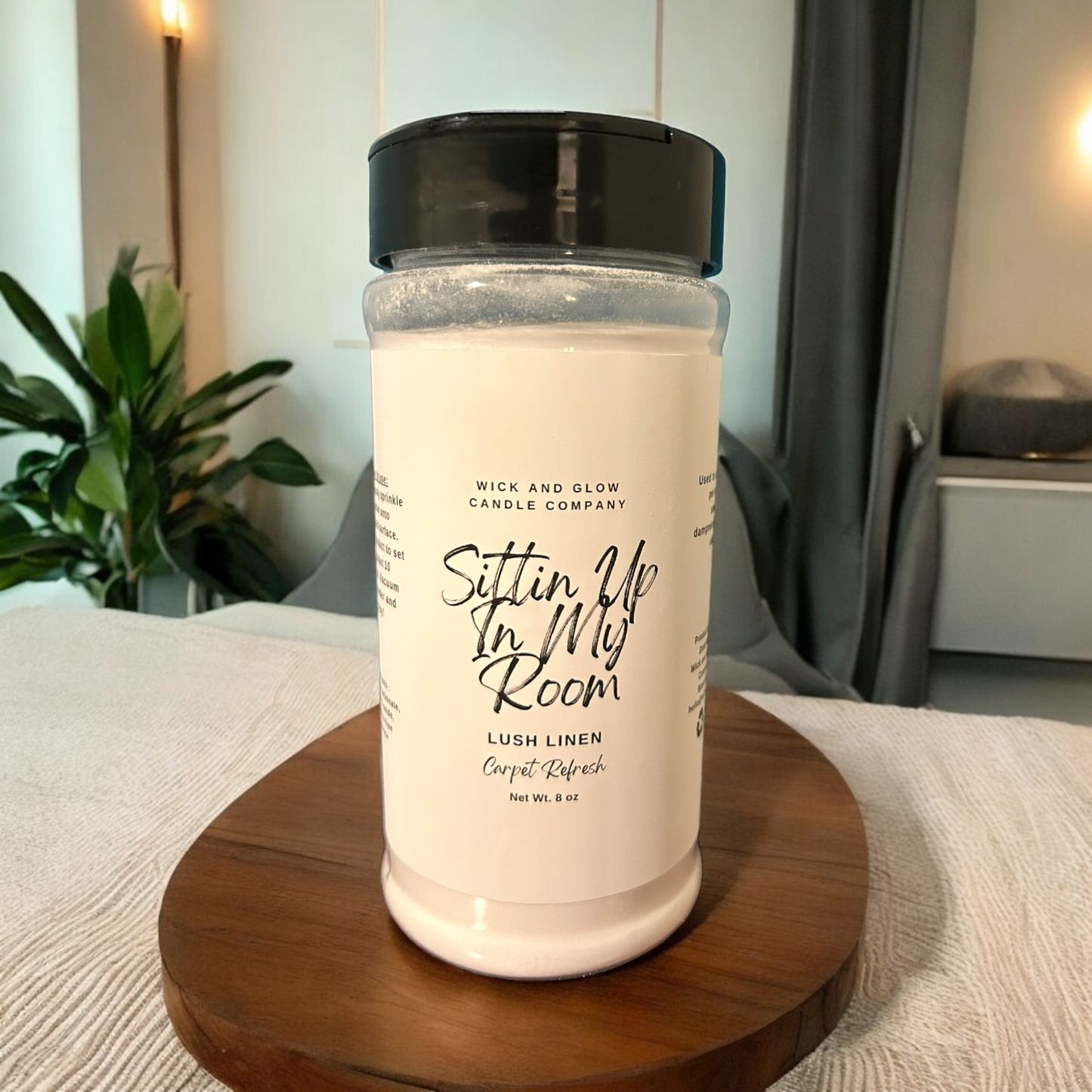 Wick & Glow Carpet Refresher Powder | Phthalate-Free & Vegan | 16 oz