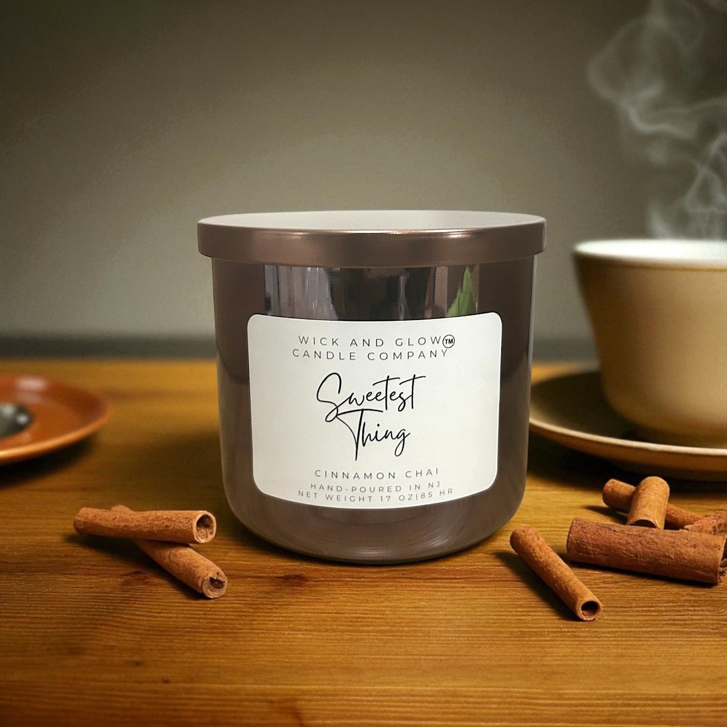 Sweetest Thing | Luxury Soy Wax Candle – Cinnamon Chai