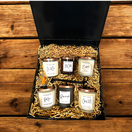 The Welcome Home Box | Luxury Soy Wax Candle Gift Set | 6-Candle Housewarming Box